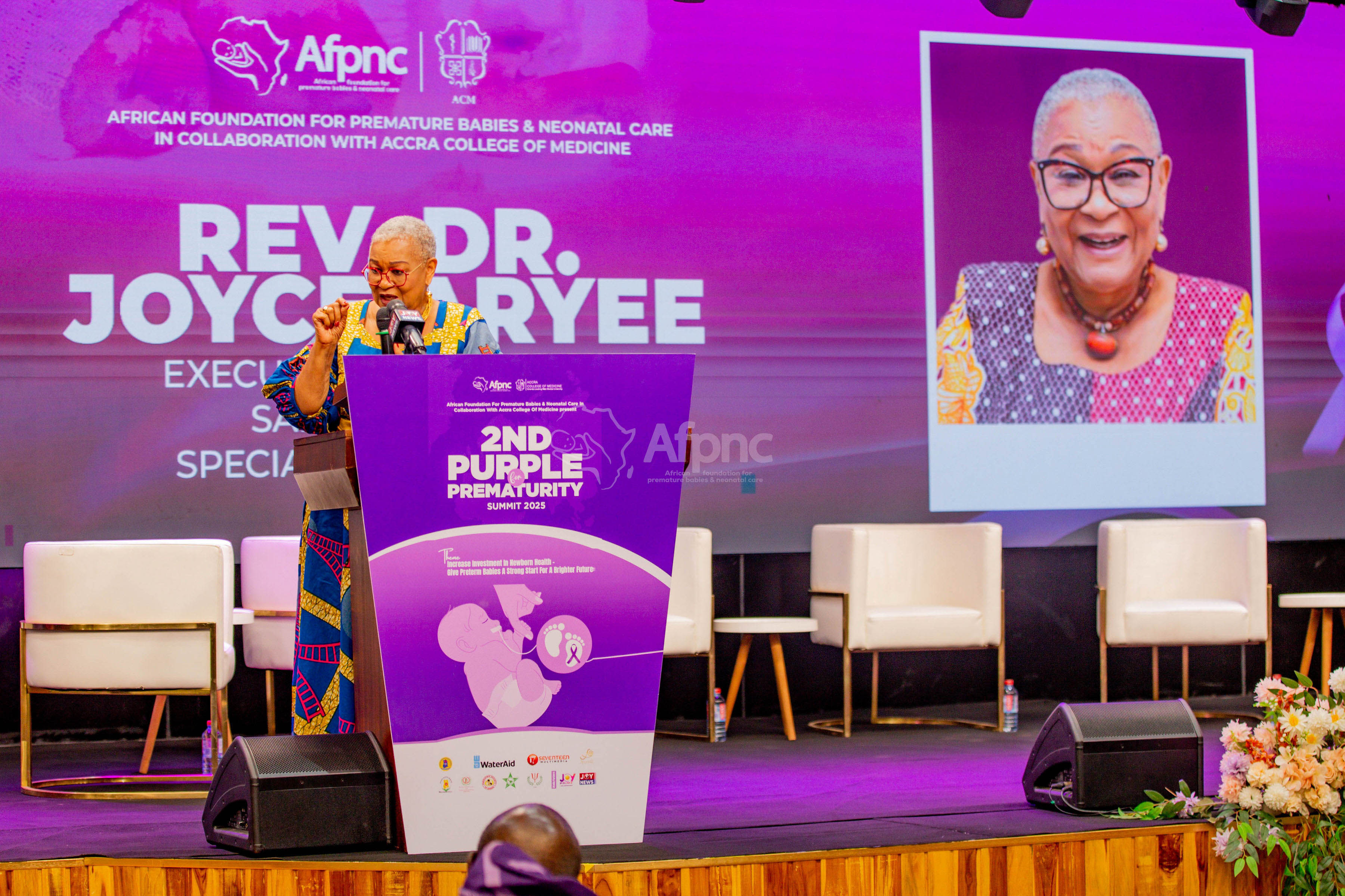 Rev. Dr. Joyce Aryee at the 2025 Summit